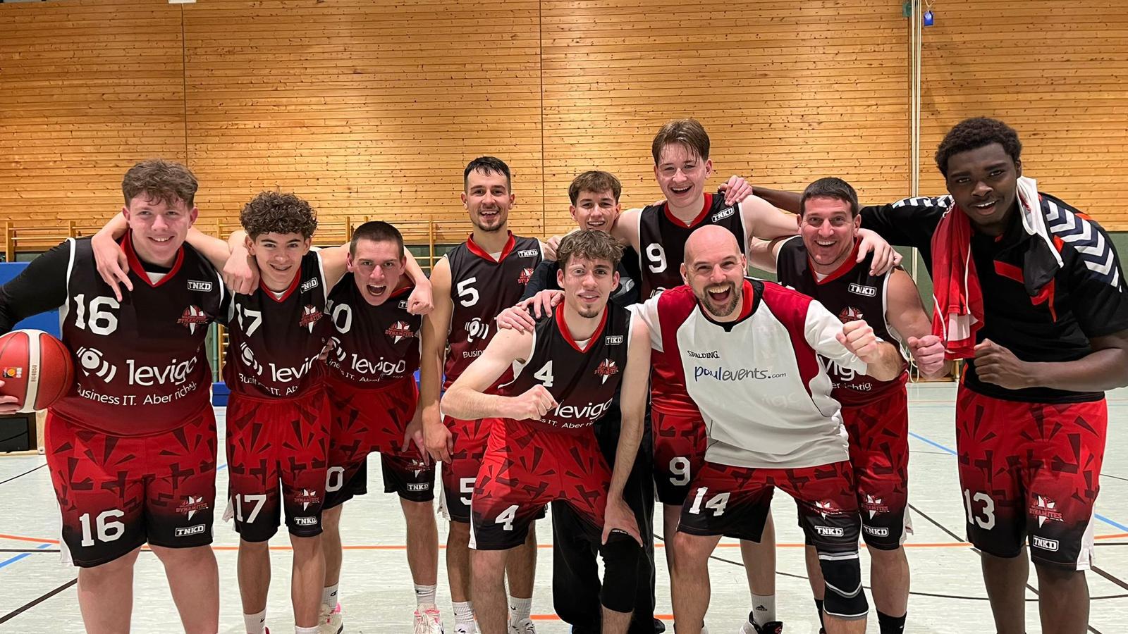 Dynamites Herren feiern ersten Heimsieg der Saison